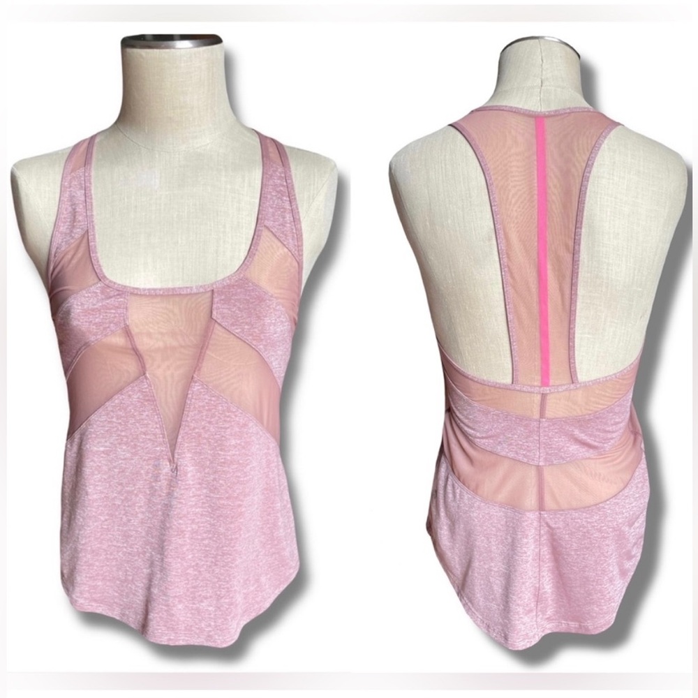 Lululemon "If You're Lucky" Mesh Panel Racerback Tank